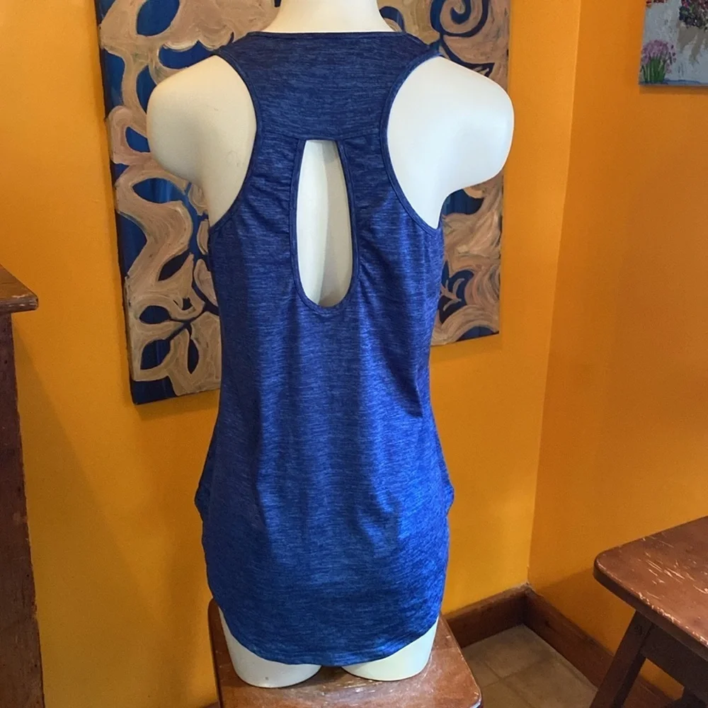 Racer Back Yoga Top with Key Hole Cut Out